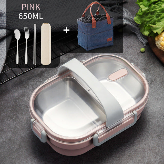 304 Stainless Steel Bento Lunch Box – MEAL PREP TUBS