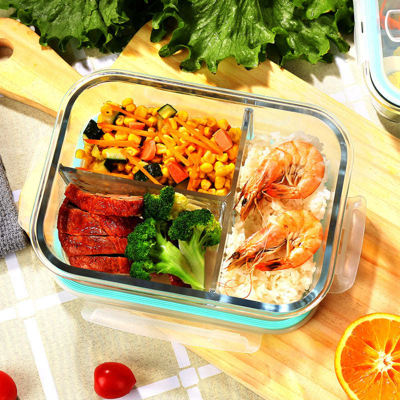 Heat Resistant Glass Lunch Box – MEAL PREP TUBS