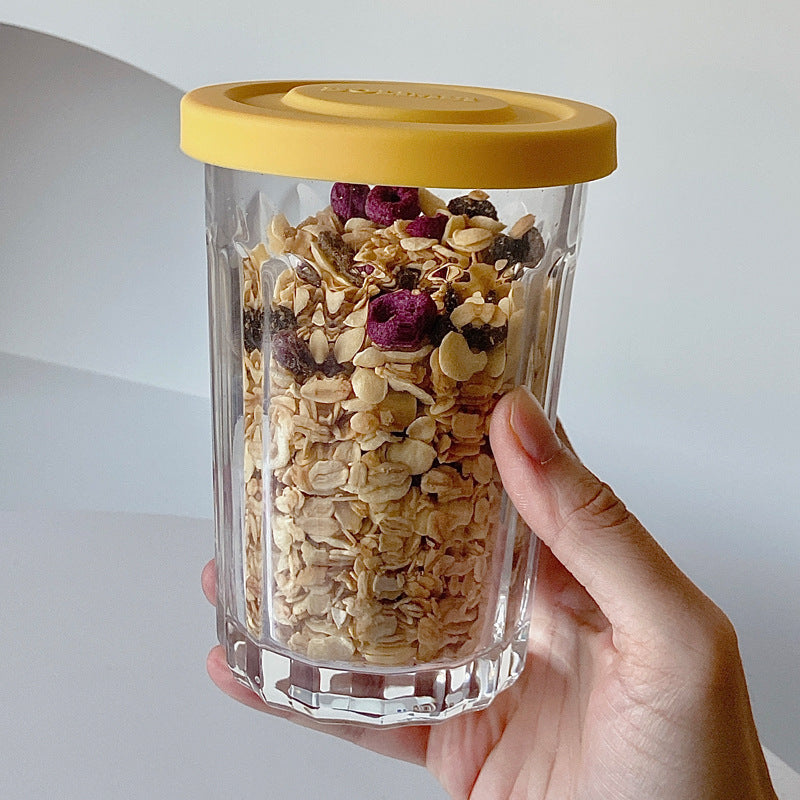 Premium Vertical Pattern Glass Food Box – MEAL PREP TUBS