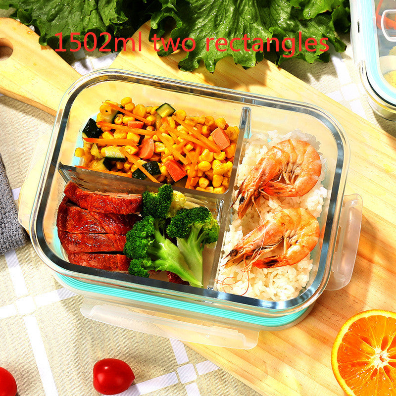 High Borosilicate Glass Lunch Box – MEAL PREP TUBS