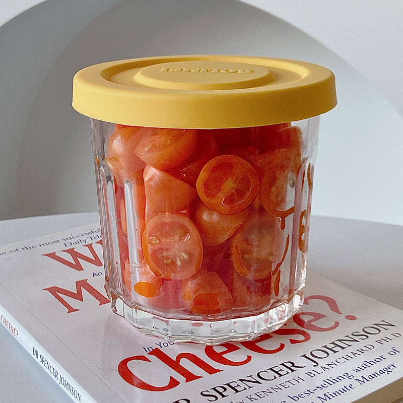 Premium Vertical Pattern Glass Food Box – MEAL PREP TUBS