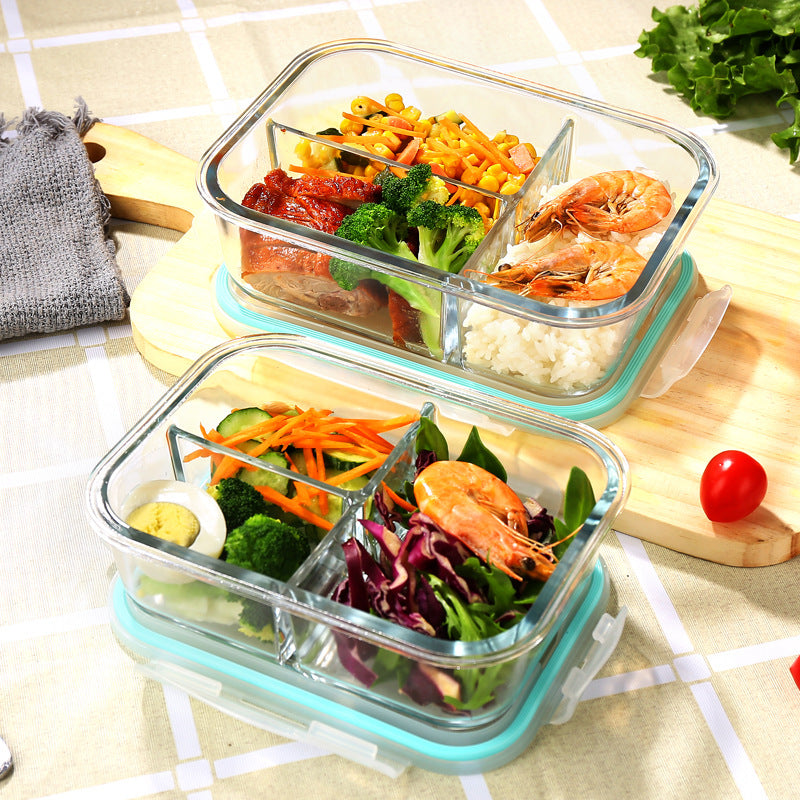 Heat Resistant Glass Lunch Box – MEAL PREP TUBS
