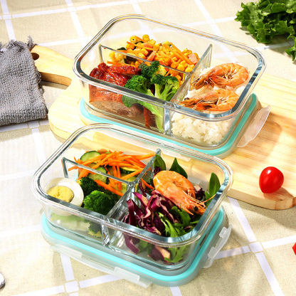 Heat Resistant Glass Lunch Box – MEAL PREP TUBS