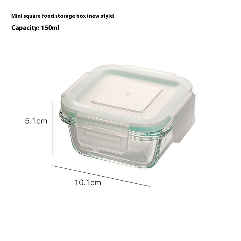 Premium Crisper Glass Food Storage Box – MEAL PREP TUBS
