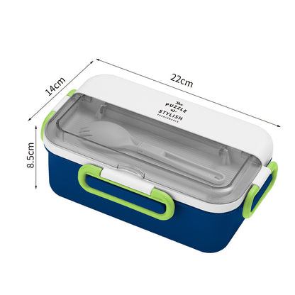Compact Compartment Lunch Box – MEAL PREP TUBS