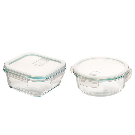 Food Grade Sealed Glass Lunch Box – MEAL PREP TUBS