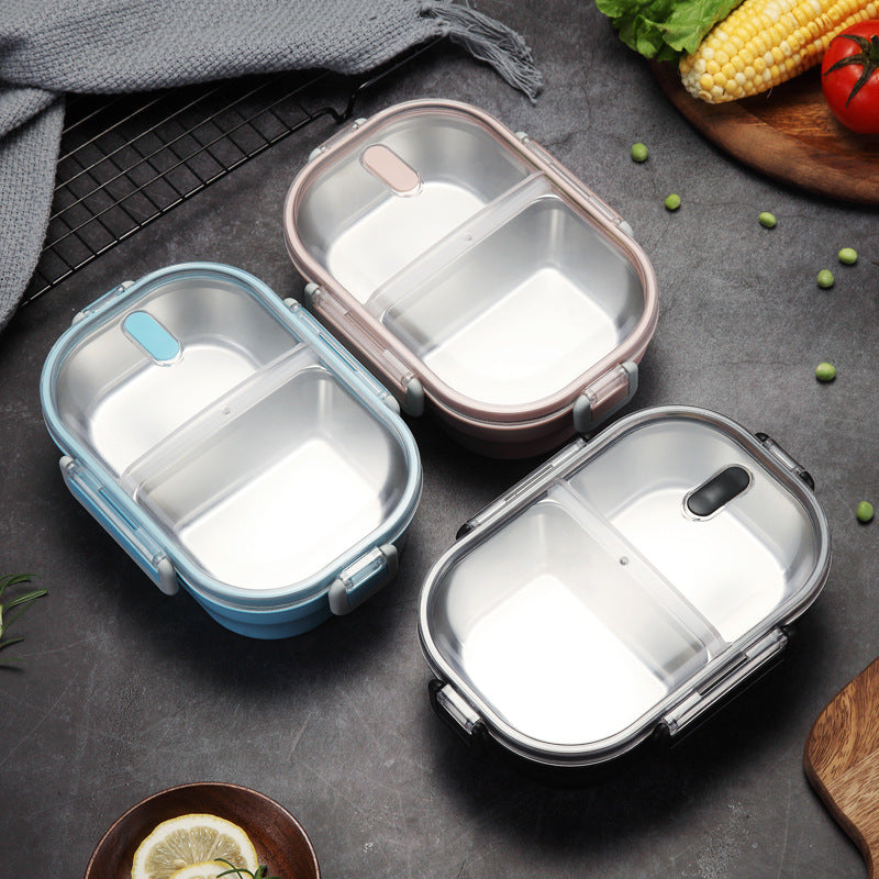 304 Stainless Steel Bento Lunch Box – MEAL PREP TUBS