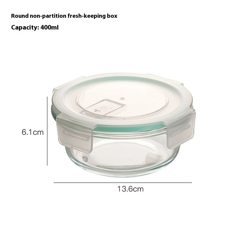 Food Grade Crisper Glass Sealed Lunch Box – MEAL PREP TUBS