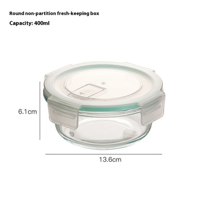 Food Grade Crisper Glass Sealed Lunch Box – MEAL PREP TUBS