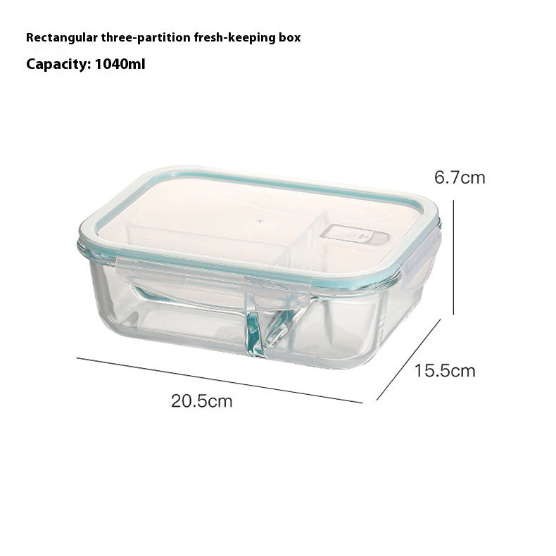 Food Grade Sealed Glass Lunch Box – MEAL PREP TUBS