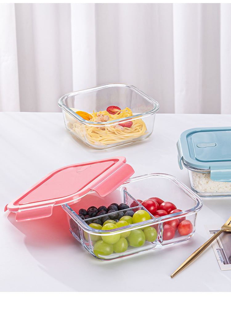 Clear Glass Food Preservation Dish – MEAL PREP TUBS