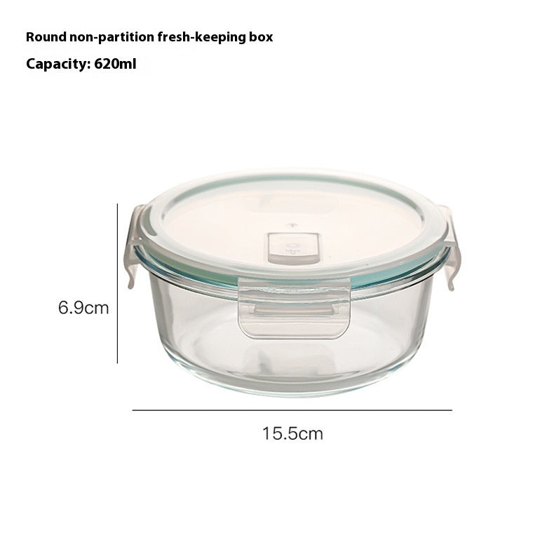 Food Grade Crisper Glass Sealed Lunch Box – MEAL PREP TUBS