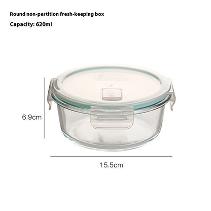 Food Grade Crisper Glass Sealed Lunch Box – MEAL PREP TUBS