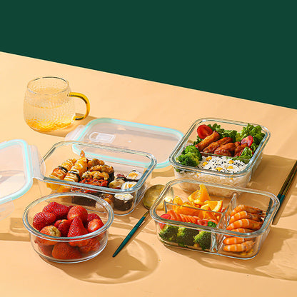Food Grade Sealed Glass Lunch Box – MEAL PREP TUBS