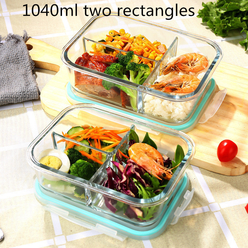 Heat Resistant Glass Lunch Box – MEAL PREP TUBS